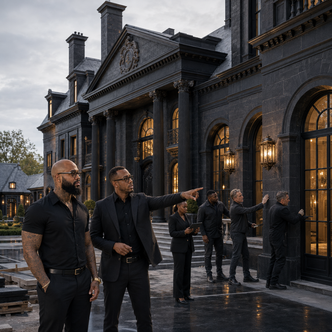 Luxury Home Building Masterpiece